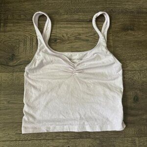 American Eagle Outfitters Women's Pink and Purple Vest